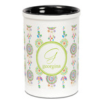 Dreamcatcher Ceramic Pencil Holders - Black