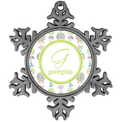 Dreamcatcher Vintage Snowflake Ornament (Personalized)