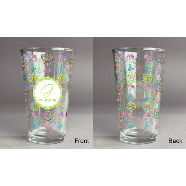 Dreamcatcher Pint Glass - Full Fill w Transparency - Approval