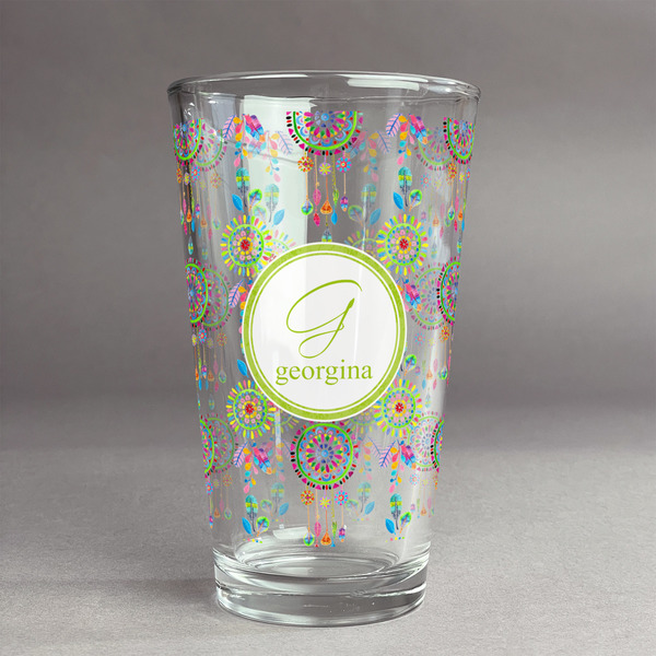 Custom Dreamcatcher Pint Glass - Full Print (Personalized)