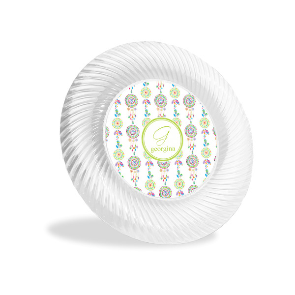 Custom Dreamcatcher Plastic Party Appetizer & Dessert Plates - 6" (Personalized)