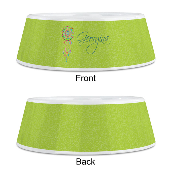 Dreamcatcher Plastic Pet Bowls - Medium - APPROVAL