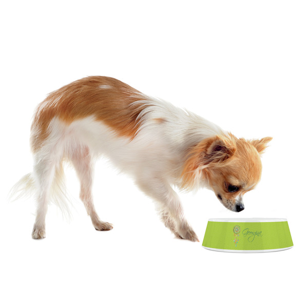 Dreamcatcher Plastic Pet Bowls - Small - LIFESTYLE