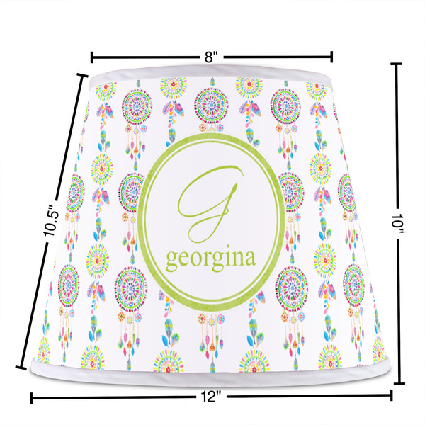 Dreamcatcher Poly Film Empire Lampshade - Dimensions