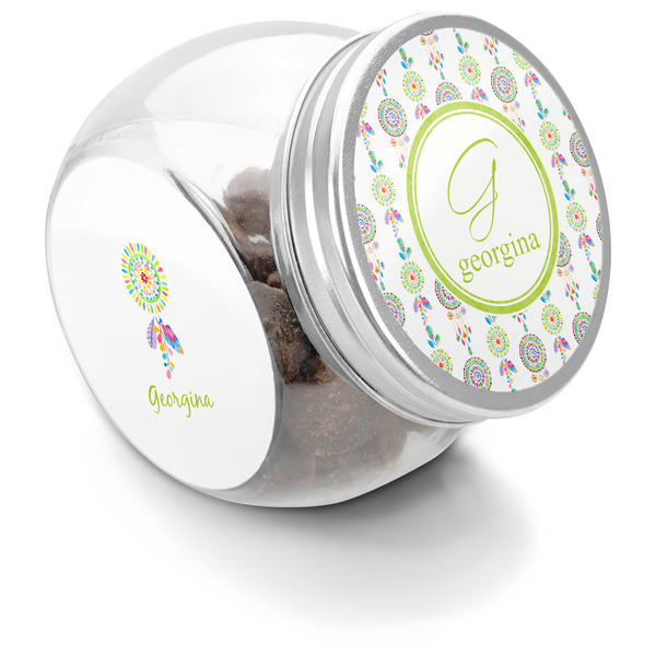 Custom Dreamcatcher Puppy Treat Jar (Personalized)