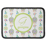 Dreamcatcher Iron On Rectangle Patch w/ Name and Initial