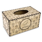 Dreamcatcher Wood Tissue Box Cover - Rectangle (Personalized)