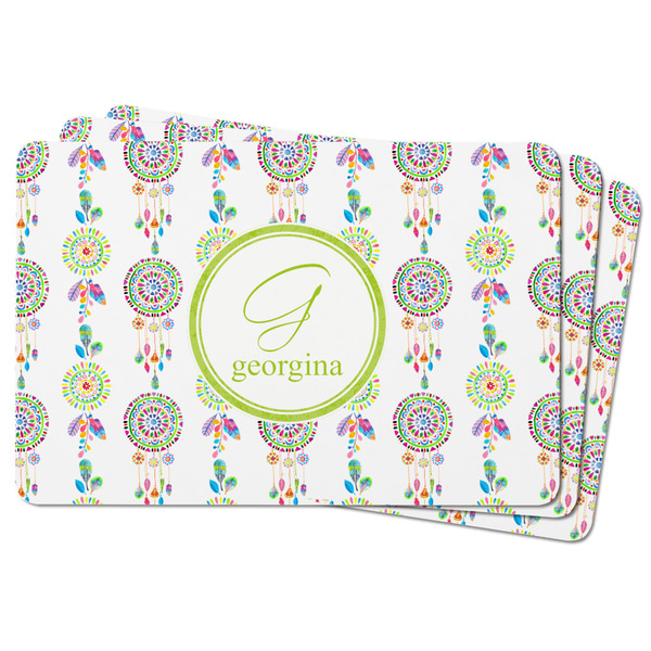 Dreamcatcher Rectangular Fridge Magnet - THREE