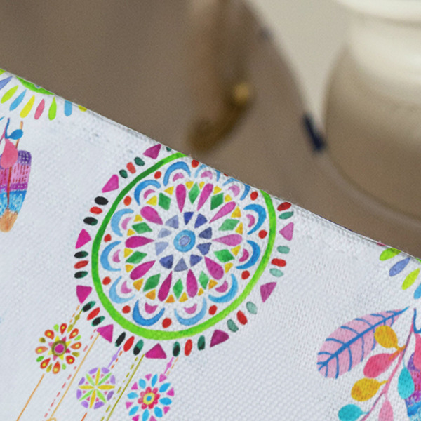 Dreamcatcher Large Rope Tote - Close Up View