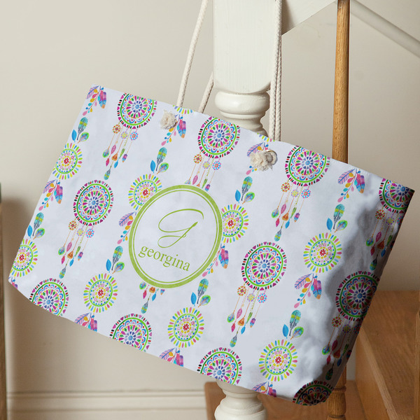 Dreamcatcher Large Rope Tote - Life Style