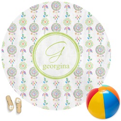 Dreamcatcher Round Beach Towel (Personalized)