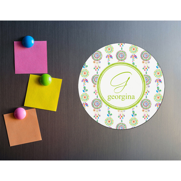 Dreamcatcher Round Fridge Magnet - LIFESTYLE