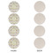 Dreamcatcher Round Linen Placemats - APPROVAL Set of 4 (single sided)
