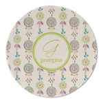 Dreamcatcher Round Linen Placemat (Personalized)