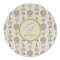Dreamcatcher Round Linen Placemats - FRONT (Single Sided)