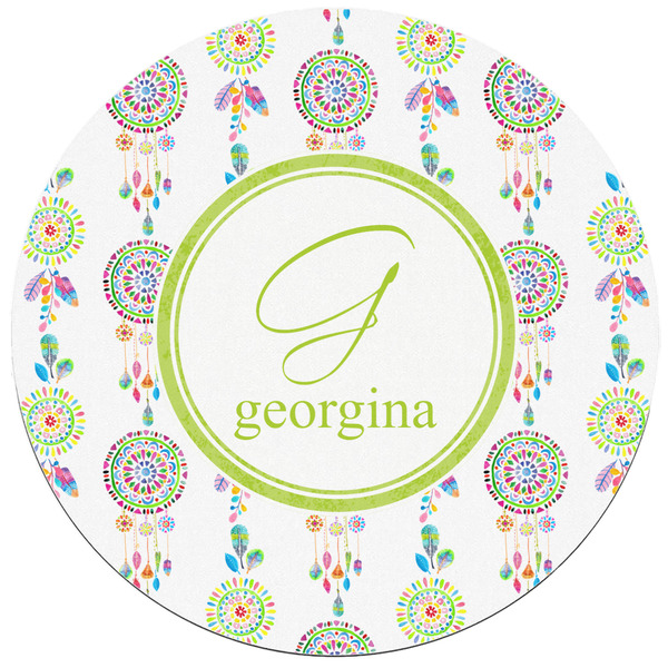 Dreamcatcher Round Mousepad - APPROVAL