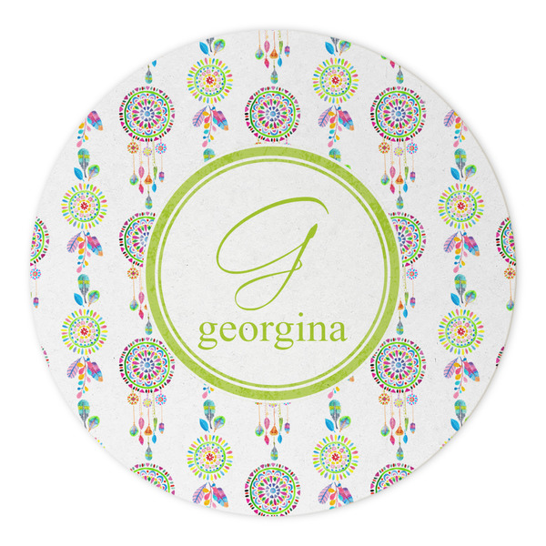 Dreamcatcher Round Paper Coaster - Approval