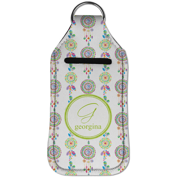 Dreamcatcher Sanitizer Holder Keychain - Large (Front)