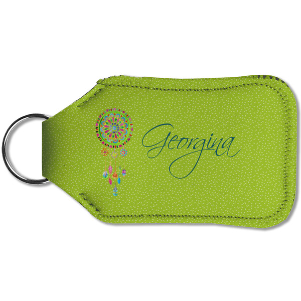 Dreamcatcher Sanitizer Holder Keychain - Small (Back)