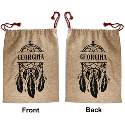 Dreamcatcher Santa Sack - Front & Back (Personalized)