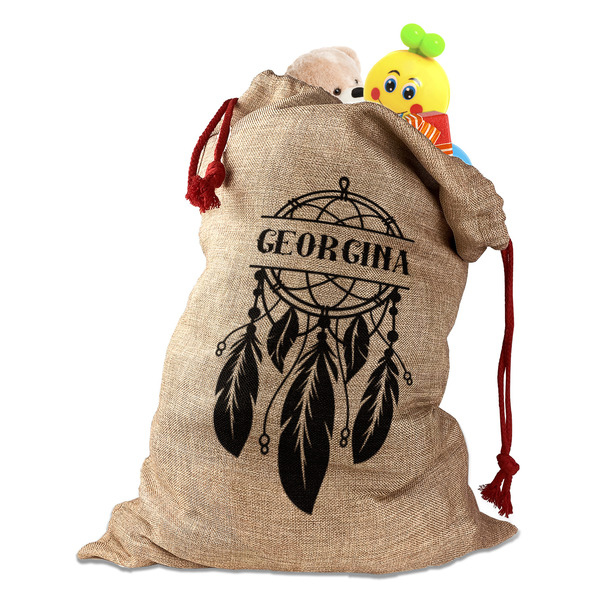 Custom Dreamcatcher Santa Sack (Personalized)