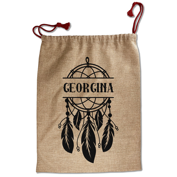 Dreamcatcher Santa Bag - Front
