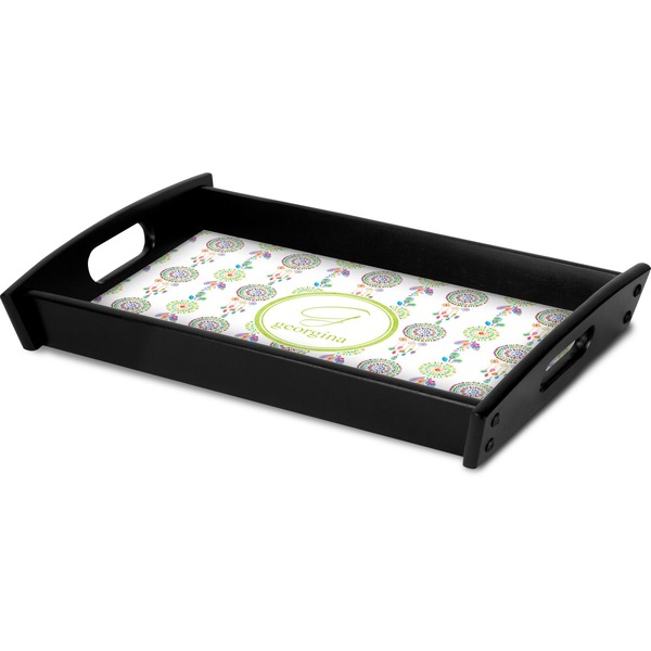 Dreamcatcher Serving Tray Black - Corner