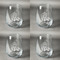 Dreamcatcher Set of Four Personalized Stemless Wineglasses (Approval)