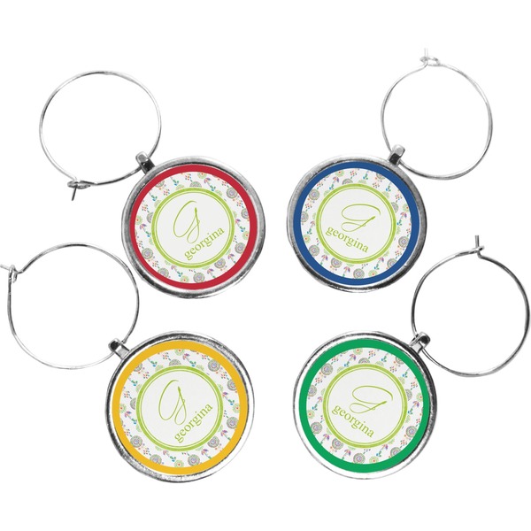 Custom Dreamcatcher Wine Charms (Set of 4) (Personalized)