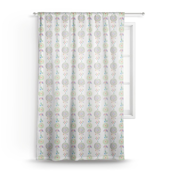 Custom Dreamcatcher Sheer Curtain - 50"x84"