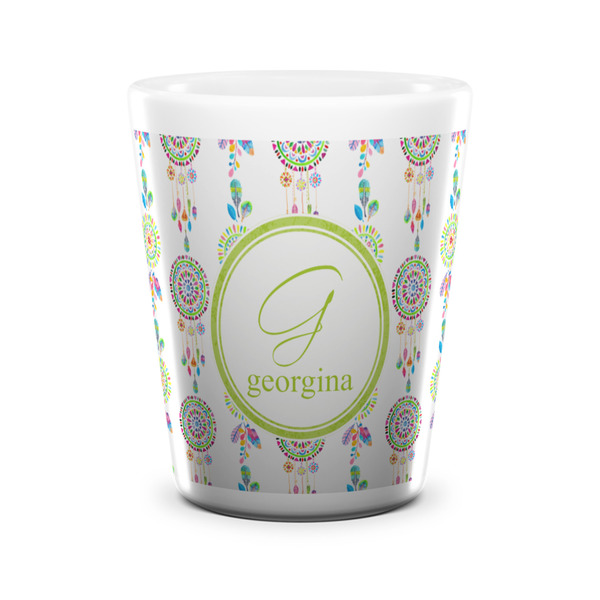 Dreamcatcher Shot Glass - White - FRONT