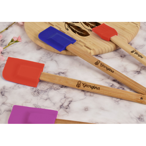 Dreamcatcher Silicone Spatula - Red - Lifestyle