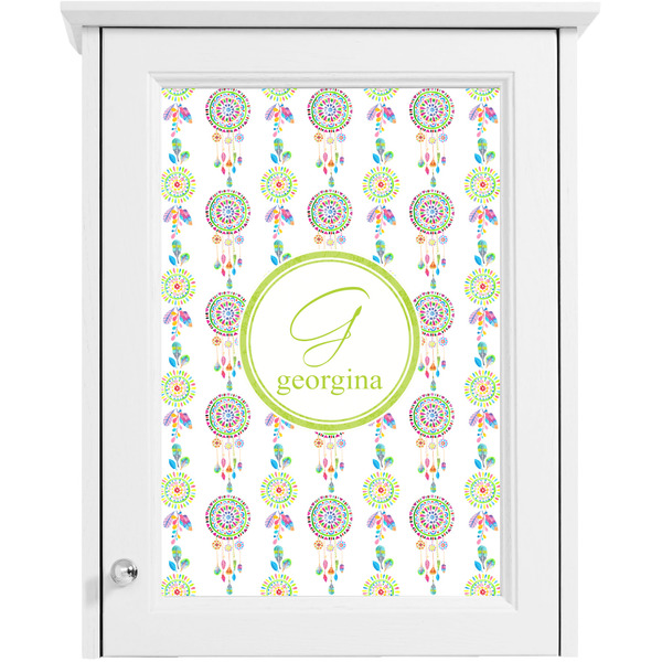 Dreamcatcher Single White Cabinet Decal
