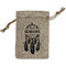 Dreamcatcher Small Burlap Gift Bag - Front (Personalized)