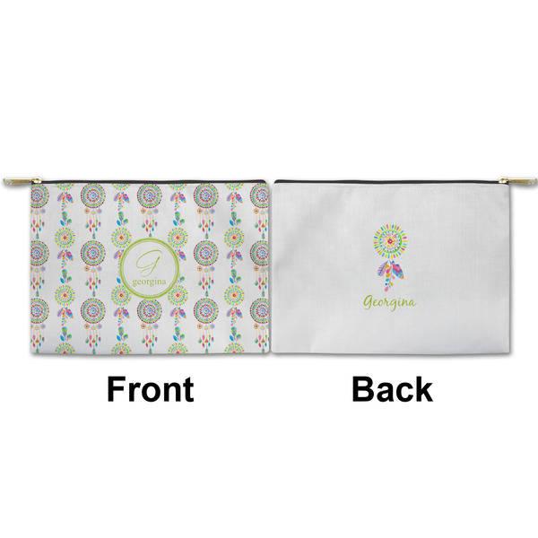 Dreamcatcher Small Zipper Pouch Approval (Front and Back)
