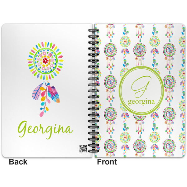 Dreamcatcher Spiral Journal 7 x 10 - Apvl