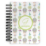 Dreamcatcher Spiral Notebook - 5x7 w/ Name and Initial