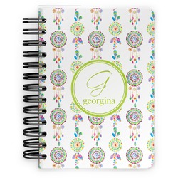 Dreamcatcher Spiral Notebook - 5x7 w/ Name and Initial