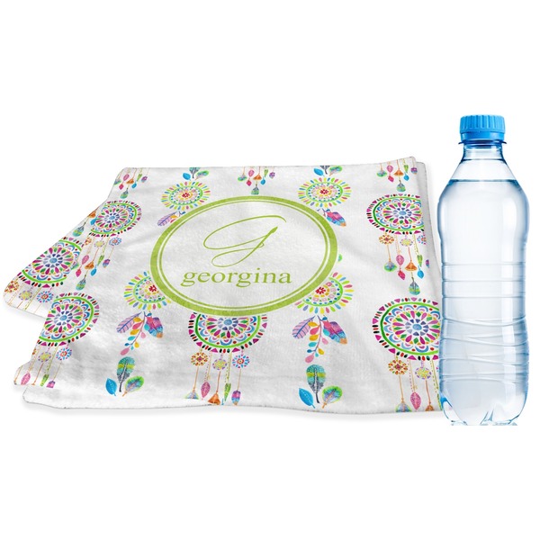 Custom Dreamcatcher Sports & Fitness Towel (Personalized)