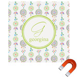 Dreamcatcher Square Car Magnet - 6" (Personalized)
