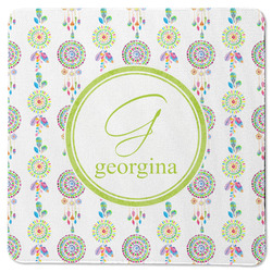 Dreamcatcher Square Rubber Backed Coaster (Personalized)