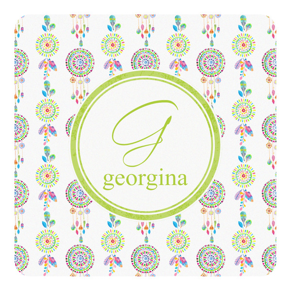 Custom Dreamcatcher Square Decal - Medium (Personalized)