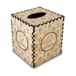 Dreamcatcher Wood Tissue Box Cover (Personalized)