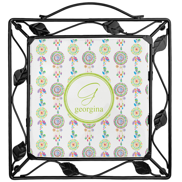 Custom Dreamcatcher Square Trivet (Personalized)