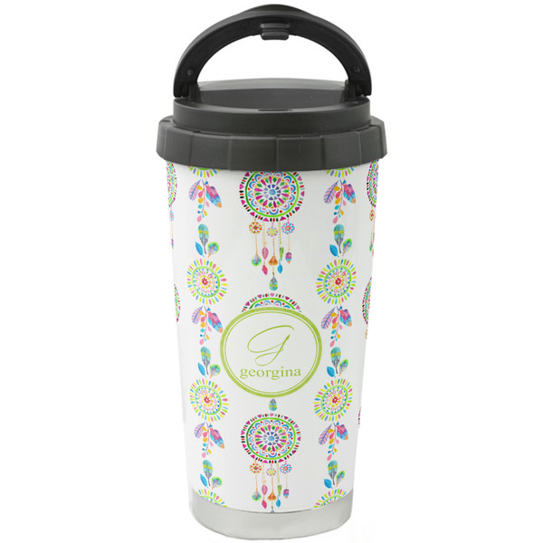 Custom Dreamcatcher Stainless Steel Coffee Tumbler (Personalized)
