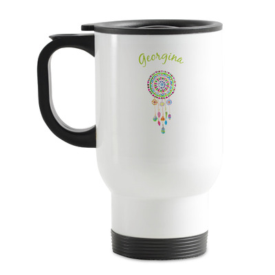 Dreamcatcher Stainless Steel Travel Mug with Handle
