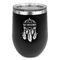 Dreamcatcher Stemless Stainless Steel Wine Tumbler - Black - Double Sided (Personalized)