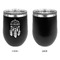 Dreamcatcher Stainless Wine Tumblers - Black - Single Sided - Approval