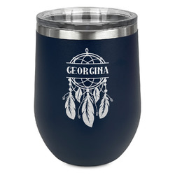 Dreamcatcher Stemless Stainless Steel Wine Tumbler (Personalized)