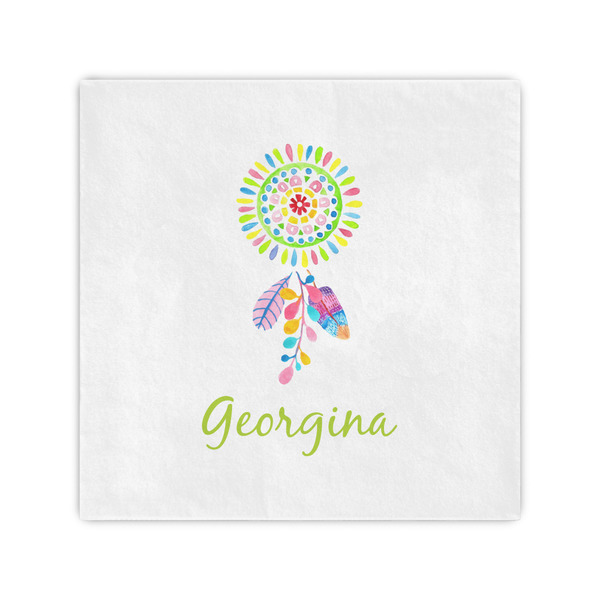 Custom Dreamcatcher Standard Cocktail Napkins (Personalized)
